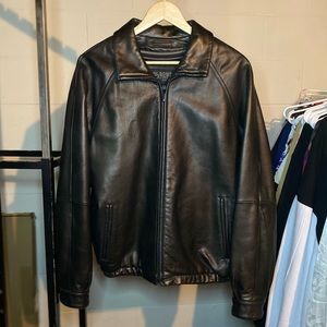 Wilsons Black Leather Jacket